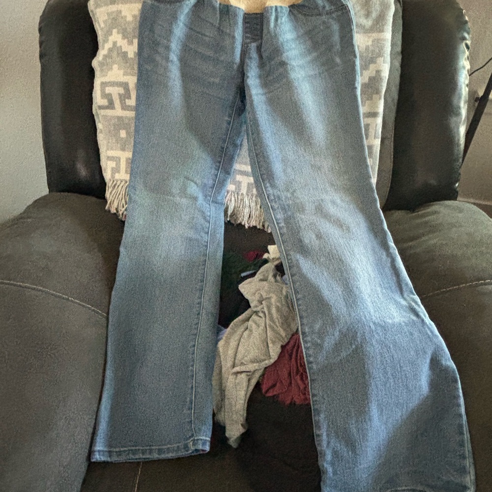 Classic Blue Women's Maternity Jeans